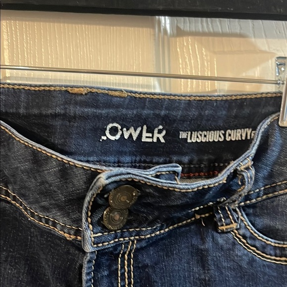 Wallflower Dark Blue Jean Shorts - Picture 3 of 7